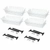 Outlet 🌟 Eastwood Car Cart Storage Rack Baskets - 4 Pack 🔔