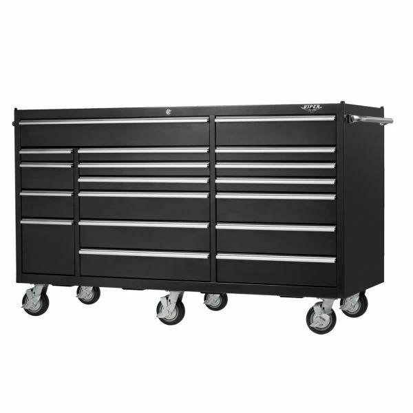 Outlet ๐ฅฐ Viper Storage Viper Tool Storage Pro Series 72-Inch 18-Drawer18G Steel Rolling Cabinet, Black VP7218 ๐ 2 Outlet ๐ฅฐ Viper Storage Viper Tool Storage Pro Series 72-Inch 18-Drawer18G Steel Rolling Cabinet, Black VP7218 ๐ - Image 2
