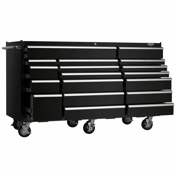 Outlet ๐ฅฐ Viper Storage Viper Tool Storage Pro Series 72-Inch 18-Drawer18G Steel Rolling Cabinet, Black VP7218 ๐ 3 Outlet ๐ฅฐ Viper Storage Viper Tool Storage Pro Series 72-Inch 18-Drawer18G Steel Rolling Cabinet, Black VP7218 ๐ - Image 3