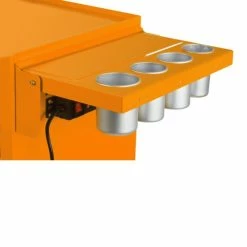 Cheap ๐ฅ Viper Storage Viper Tool Storage Folding Side Shelf With Power Strip / USB, Orange V2SOR ๐