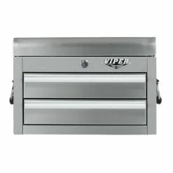 Outlet โ๏ธ Viper Storage Viper Tool Storage 18-Inch 2-Drawer Stainless Steel Mini Chest V218MCSS ๐คฉ