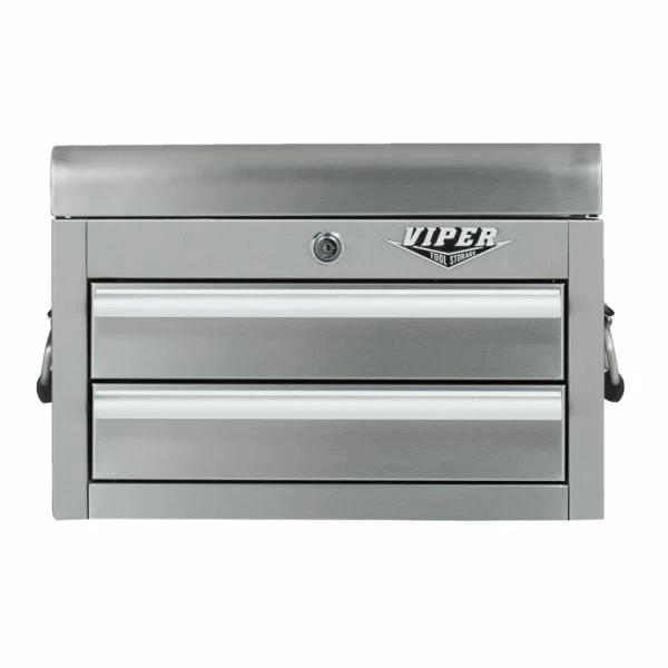 Outlet βοΈ Viper Storage Viper Tool Storage 18-Inch 2-Drawer Stainless Steel Mini Chest V218MCSS π€© 1 Outlet βοΈ Viper Storage Viper Tool Storage 18-Inch 2-Drawer Stainless Steel Mini Chest V218MCSS π€©