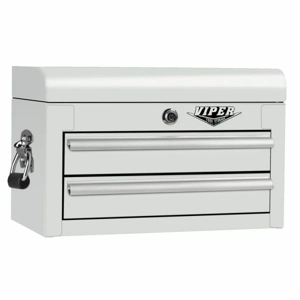 Hot Sale π Viper Storage Viper Tool Storage 18-Inch 2-Drawer 18G Steel Mini Tool Chest, White V218MCWH π― 2 Hot Sale π Viper Storage Viper Tool Storage 18-Inch 2-Drawer 18G Steel Mini Tool Chest, White V218MCWH π― - Image 2