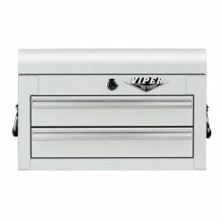 Hot Sale ๐ Viper Storage Viper Tool Storage 18-Inch 2-Drawer 18G Steel Mini Tool Chest, White V218MCWH ๐ฏ