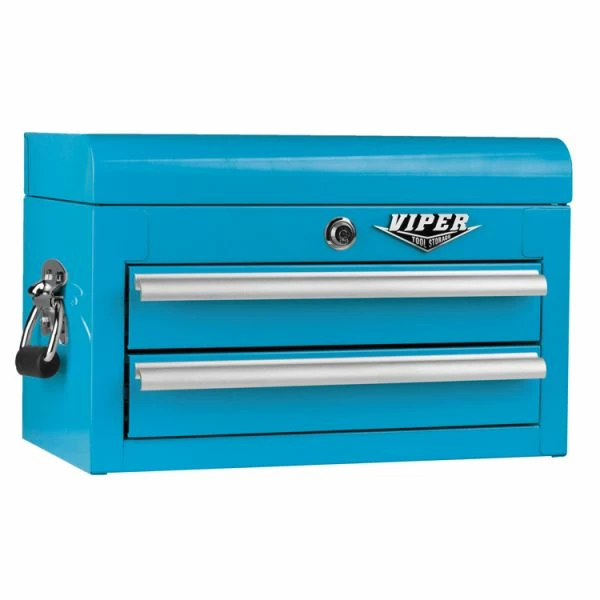Coupon ⌛ Viper Storage Viper Tool Storage 18-Inch 2-Drawer 18G Steel Mini Tool Chest, Teal V218MCTL ⭐ 2 Coupon ⌛ Viper Storage Viper Tool Storage 18-Inch 2-Drawer 18G Steel Mini Tool Chest, Teal V218MCTL ⭐ - Image 2