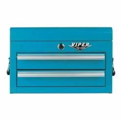 Coupon โ Viper Storage Viper Tool Storage 18-Inch 2-Drawer 18G Steel Mini Tool Chest, Teal V218MCTL โญ