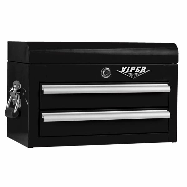 Outlet β€οΈ Viper Storage Viper Tool Storage 18-Inch 2-Drawer 18G Steel Mini Tool Chest, Black V218MCBL π 3 Outlet β€οΈ Viper Storage Viper Tool Storage 18-Inch 2-Drawer 18G Steel Mini Tool Chest, Black V218MCBL π - Image 3