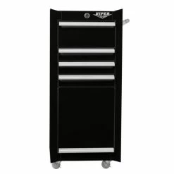 Best Pirce 🛒 Viper Storage Viper Tool Storage 16-Inch 4-Drawer 18G Steel Rolling Tool/Salon Cart, Black V1804BLR 😍