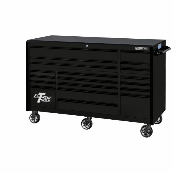 Discount ๐ Extreme Tools RX Series 72 In.W X 30 In.D 19 Drawer Roller Cabinet Matte Black RX723019RCMBBK-250 ๐งจ 2 Discount ๐ Extreme Tools RX Series 72 In.W X 30 In.D 19 Drawer Roller Cabinet Matte Black RX723019RCMBBK-250 ๐งจ - Image 2