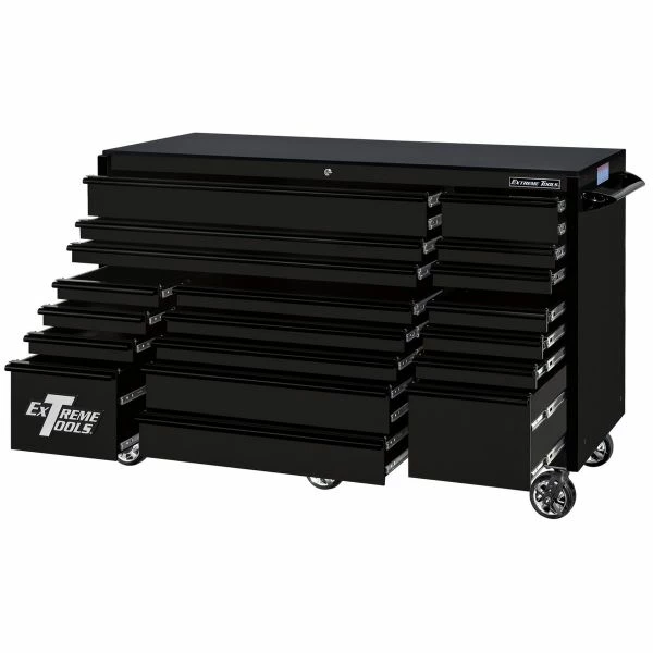 Discount ๐ Extreme Tools RX Series 72 In.W X 30 In.D 19 Drawer Roller Cabinet Matte Black RX723019RCMBBK-250 ๐งจ 1 Discount ๐ Extreme Tools RX Series 72 In.W X 30 In.D 19 Drawer Roller Cabinet Matte Black RX723019RCMBBK-250 ๐งจ
