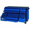 Hot Sale 💯 Extreme Tools RX Series 72 In.W X 30 In.D 19 Drawer Roller Cabinet Blue RX723019RCBLBK-250 ✔️