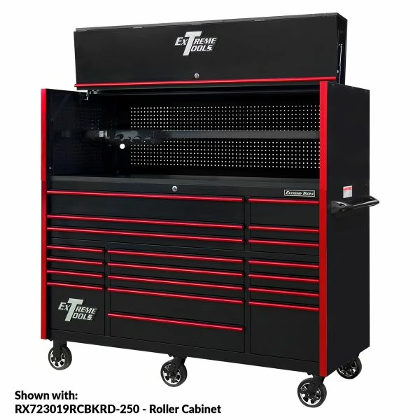 New ๐ Extreme Tools RX Series 72 In.W X 30 In.D Extreme Power Workstation Hutch Black RX723001HCBKRD ๐ 3 New ๐ Extreme Tools RX Series 72 In.W X 30 In.D Extreme Power Workstation Hutch Black RX723001HCBKRD ๐ - Image 3