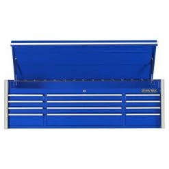 Best Pirce 💯 Extreme Tools RX Series 72 In.W X 25 In.D 12 Drawer Top Chest Blue RX722512CHBL ✔️