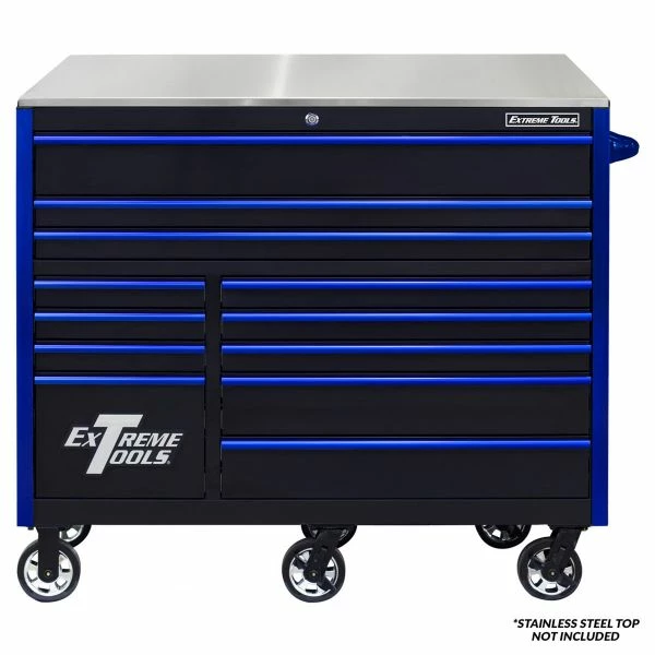 Wholesale โค๏ธ Extreme Tools RX Series 55 In.W X 25 In.D 12 Drawer Roller Cabinet Black RX552512RCBKBL-X ๐ฅ 2 Wholesale โค๏ธ Extreme Tools RX Series 55 In.W X 25 In.D 12 Drawer Roller Cabinet Black RX552512RCBKBL-X ๐ฅ - Image 2