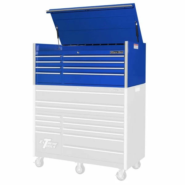 Promo ๐ Extreme Tools RX Series 55 In.W X 25 In.D 8 Drawer Top Chest Blue RX552508CHBL ๐ 2 Promo ๐ Extreme Tools RX Series 55 In.W X 25 In.D 8 Drawer Top Chest Blue RX552508CHBL ๐ - Image 2