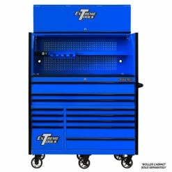 Promo 😀 Extreme Tools RX Series 55 In.W X 25 In.D Triple Bank Hutch Blue RX552501HCBLBK 🤩 5 Promo 😀 Extreme Tools RX Series 55 In.W X 25 In.D Triple Bank Hutch Blue RX552501HCBLBK 🤩 -Burr King Sales p60116 2 1