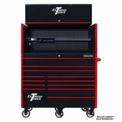 Best Sale 🔥 Extreme Tools RX Series 55 In.W X 25 In.D Extreme Power Workstation Hutch Black RX552501HCBKRD ❤️ -Burr King Sales p60118 2 1