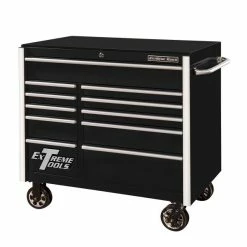 Budget 😍 Extreme Tools RX Series 41 In. X 25 In. 11 Drawer Roller Cabinet Black RX412511RCBK 🥰