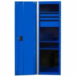 Budget 😀 Extreme Tools RX Series 24 In.W X 30 In.D 3 Drawer And 3 Shelf Side Locker Blue RX243003SLBLBK ✨