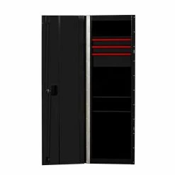 Coupon 🔔 Extreme Tools RX Series 24 In.W X 30 In.D 3 Drawer And 3 Shelf Side Locker Black RX243003SLBKRD 💯