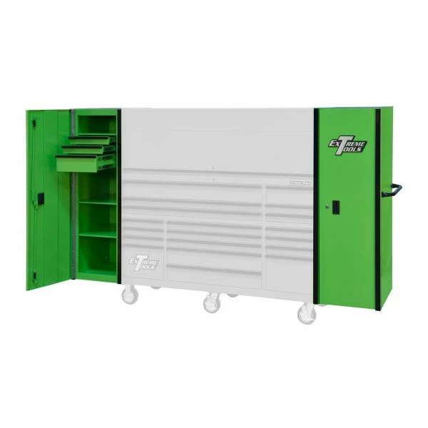 Outlet โค๏ธ Extreme Tools RX Series 19 In.W X 25 In.D 3 Drawer And 3 Shelf Side Locker Green RX192503SLGNBK ๐ 3 Outlet โค๏ธ Extreme Tools RX Series 19 In.W X 25 In.D 3 Drawer And 3 Shelf Side Locker Green RX192503SLGNBK ๐ - Image 3
