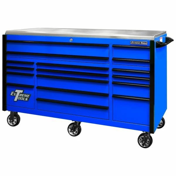 Hot Sale ๐ Extreme Tools EXQ Series 72 In.W X 30 In.D Professional Triple Bank Roller Cabinet Blue EX7217RCQBLB ๐คฉ 1 Hot Sale ๐ Extreme Tools EXQ Series 72 In.W X 30 In.D Professional Triple Bank Roller Cabinet Blue EX7217RCQBLB ๐คฉ