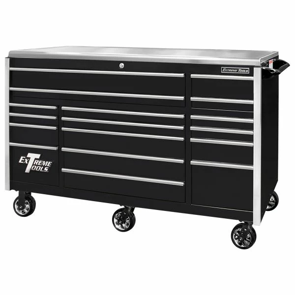 Cheapest ๐ Extreme Tools EXQ Series 72 In.W X 30 In.D Professional Triple Bank Roller Cabinet Black EX7217RCQBK โจ 1 Cheapest ๐ Extreme Tools EXQ Series 72 In.W X 30 In.D Professional Triple Bank Roller Cabinet Black EX7217RCQBK โจ