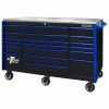 Hot Sale 🧨 Extreme Tools EXQ Series 72 In.W X 30 In.D Professional Triple Bank Roller Cabinet Black EX7217RCQBK ✨