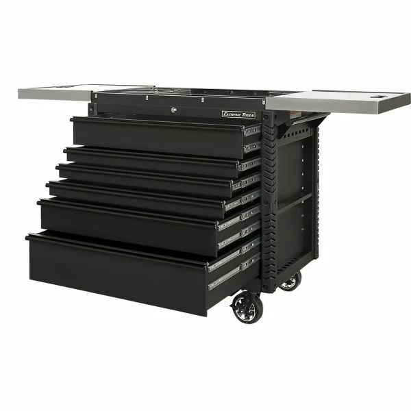 Promo ๐คฉ Extreme Tools EX Series 41 In. Stainless Steel Sliding Top Tool Cart Matte Black EX4106TCSMBBK ๐ 2 Promo ๐คฉ Extreme Tools EX Series 41 In. Stainless Steel Sliding Top Tool Cart Matte Black EX4106TCSMBBK ๐ - Image 2