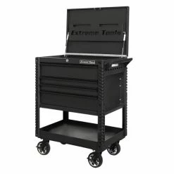 Cheapest 🔥 Extreme Tools EX Series 33 In. Deluxe Tool Cart Matte Black EX3304TCMBBK 🎉 5 Cheapest 🔥 Extreme Tools EX Series 33 In. Deluxe Tool Cart Matte Black EX3304TCMBBK 🎉 -Burr King Sales p60200 2 1