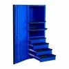 Flash Sale ⭐ Extreme Tools EXQ Series 24 In.W X 30 In.D And 3 Shelf Professional Side Cabinet Blue EX2404SCQBLBK 🎁