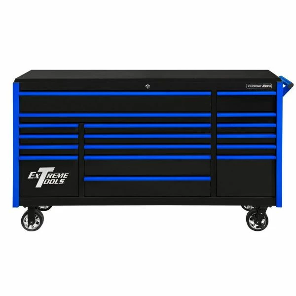 Deals ๐ Extreme Tools DX Series 72 In.W X 21 In.D Triple Bank Roller Cabinet Black DX722117RCBKBL ๐ 3 Deals ๐ Extreme Tools DX Series 72 In.W X 21 In.D Triple Bank Roller Cabinet Black DX722117RCBKBL ๐ - Image 3