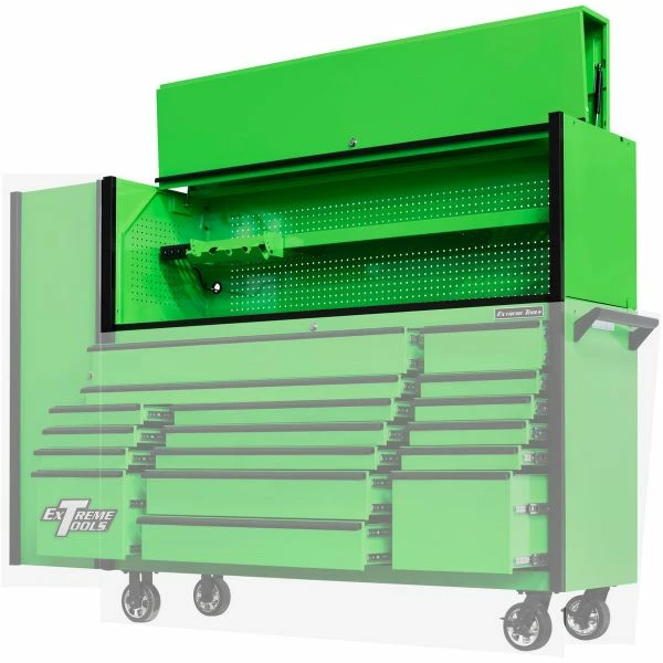 Cheapest ๐ Extreme Tools DX Series 72 In.W X 21 In.D Extreme Power Workstation Hutch Green DX722101HCGNBK ๐ 2 Cheapest ๐ Extreme Tools DX Series 72 In.W X 21 In.D Extreme Power Workstation Hutch Green DX722101HCGNBK ๐ - Image 2
