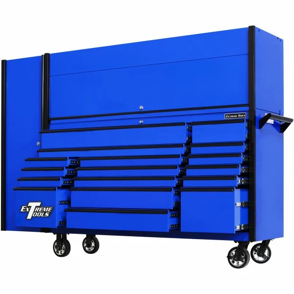 New ๐ Extreme Tools DX Series 72 In. Professional Hutch And Roller Cabinet Combo Blue DX7218HRUK ๐ฅฐ 2 New ๐ Extreme Tools DX Series 72 In. Professional Hutch And Roller Cabinet Combo Blue DX7218HRUK ๐ฅฐ - Image 2