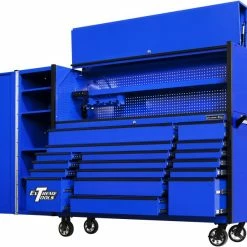 New ๐ Extreme Tools DX Series 72 In. Professional Hutch And Roller Cabinet Combo Blue DX7218HRUK ๐ฅฐ 5 New ๐ Extreme Tools DX Series 72 In. Professional Hutch And Roller Cabinet Combo Blue DX7218HRUK ๐ฅฐ -Burr King Sales p60221 2 1