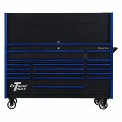 Budget 👍 Extreme Tools DX Series 72 In. Professional Hutch And Roller Cabinet Combo Black DX7218HRKU 🔥