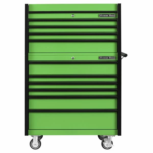 New ๐งจ Extreme Tools DX Series 41 In.W X 25 In.D Top Chest And Roller Cabinet Combo Green DX4110CRGK ๐ 1 New ๐งจ Extreme Tools DX Series 41 In.W X 25 In.D Top Chest And Roller Cabinet Combo Green DX4110CRGK ๐