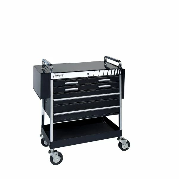 Coupon ๐ Sunex Heavy Duty 5 Drawer Service Cart - Black 8045BK ๐ฅ 2 Coupon ๐ Sunex Heavy Duty 5 Drawer Service Cart - Black 8045BK ๐ฅ - Image 2