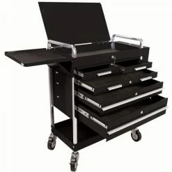 Coupon ๐ Sunex Heavy Duty 5 Drawer Service Cart - Black 8045BK ๐ฅ