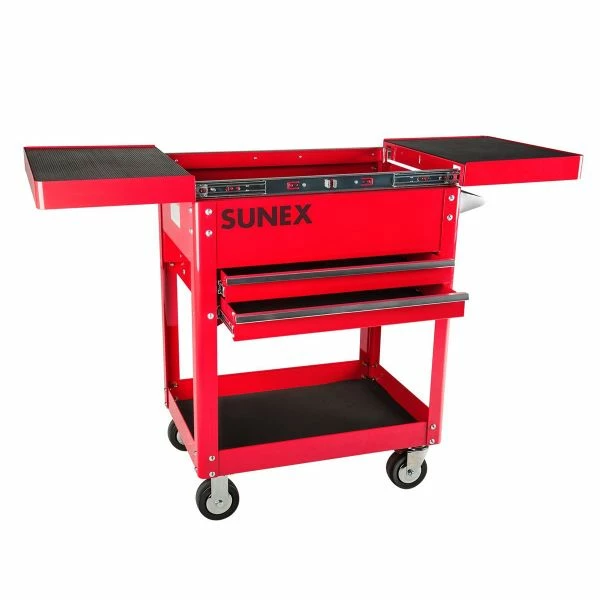 Discount ๐งจ Sunex Compact Slide Top Utility Cart (Red) 8035R โ๏ธ 1 Discount ๐งจ Sunex Compact Slide Top Utility Cart (Red) 8035R โ๏ธ