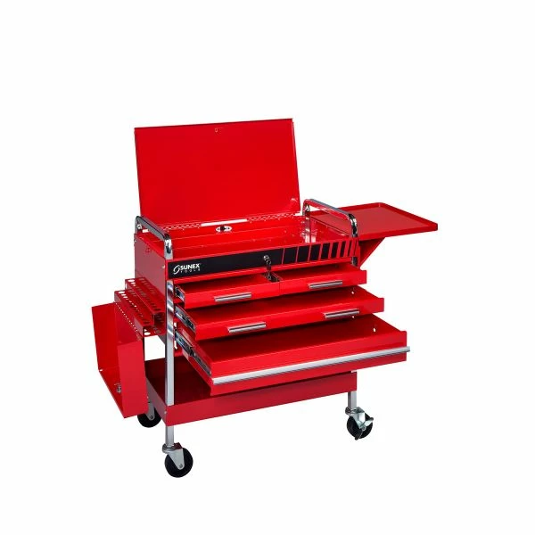 Budget ๐ฅฐ Sunex Deluxe Service Cart - Red 8013ADELUXE ๐งจ 1 Budget ๐ฅฐ Sunex Deluxe Service Cart - Red 8013ADELUXE ๐งจ