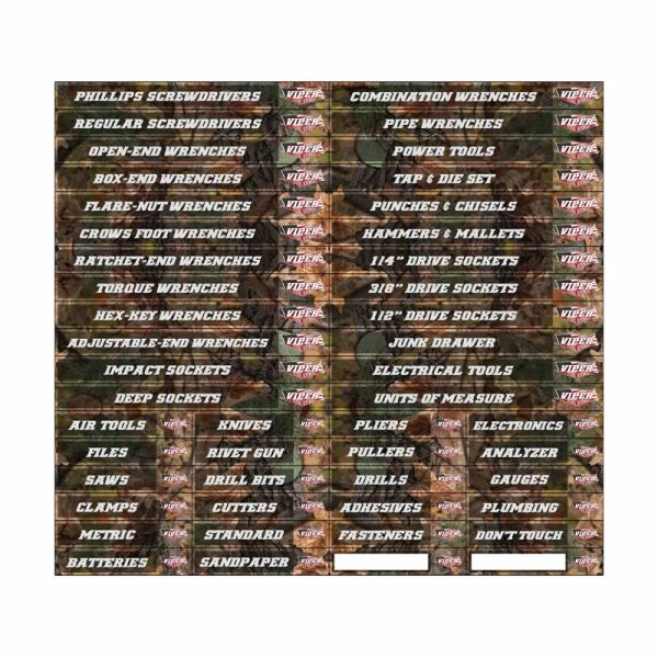 Promo ๐ Viper Tool Storage Magnetic ๐งฐ Toolbox Labels Pre-Printed Mossy Oak VMLMOSSPP ๐คฉ 1 Promo ๐ Viper Tool Storage Magnetic ๐งฐ Toolbox Labels Pre-Printed Mossy Oak VMLMOSSPP ๐คฉ