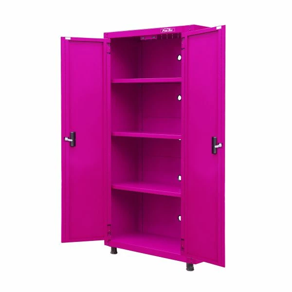 Top 10 ⭐ The Original Pink Box 72 In. Tall 3-Shelf Steel Locker Pink PB3603L ❤️ 4 Top 10 ⭐ The Original Pink Box 72 In. Tall 3-Shelf Steel Locker Pink PB3603L ❤️ - Image 4