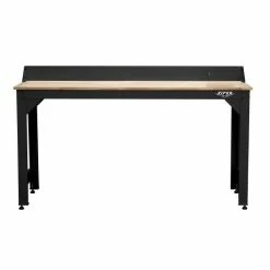 Buy โ Viper Tool Storage 72 In. Steel Worktable Frame Black With Butcher Block Work Top V72WTFBL_BB ๐