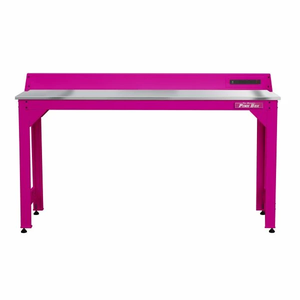 Brand new ๐ฅ The Original Pink Box 72 In. Steel Worktable Frame Pink With Stainless Steel Work Top PB72WTF_SS ๐ 1 Brand new ๐ฅ The Original Pink Box 72 In. Steel Worktable Frame Pink With Stainless Steel Work Top PB72WTF_SS ๐