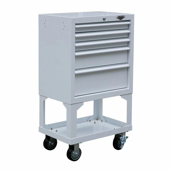 Buy ๐คฉ Viper Tool Storage 26 In. 5-Drawer 18G Steel Mechanics Cart With Bulk Storage White RG2605WHLL ๐ 3 Buy ๐คฉ Viper Tool Storage 26 In. 5-Drawer 18G Steel Mechanics Cart With Bulk Storage White RG2605WHLL ๐ - Image 3
