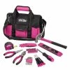 Cheapest 🎉 The Original Pink Box 40 Piece Household Tool Set With Canvas Bag Pink PB40TBK 😍