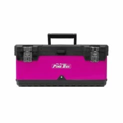 Deals ๐ The Original Pink Box 20 In. Portable Steel ๐งฐ Toolbox With Removeable Tray Pink PB20PTB ๐