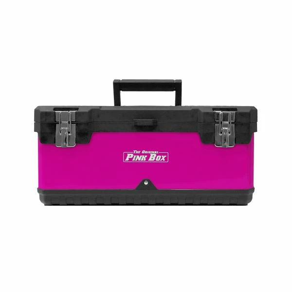 Deals ๐ The Original Pink Box 20 In. Portable Steel ๐งฐ Toolbox With Removeable Tray Pink PB20PTB ๐ 1 Deals ๐ The Original Pink Box 20 In. Portable Steel ๐งฐ Toolbox With Removeable Tray Pink PB20PTB ๐