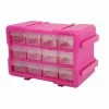 Best reviews of 👍 The Original Pink Box 12-Drawer Small Parts Bin Pink PB12PBS 🥰